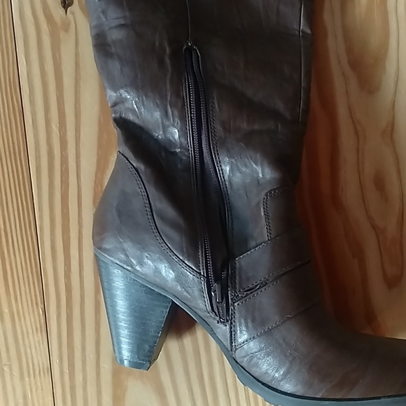Womens MixNo6 brown boots size 9 1/2 - Picture 4 of 5
